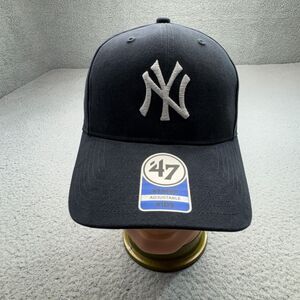 New York Yankees Hat‎ Cap Strap Back Blue 47 Brand Kids Baseball Adjustable Logo